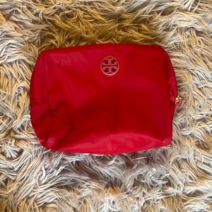Tory Burch Red Pouch With Inside Pocket